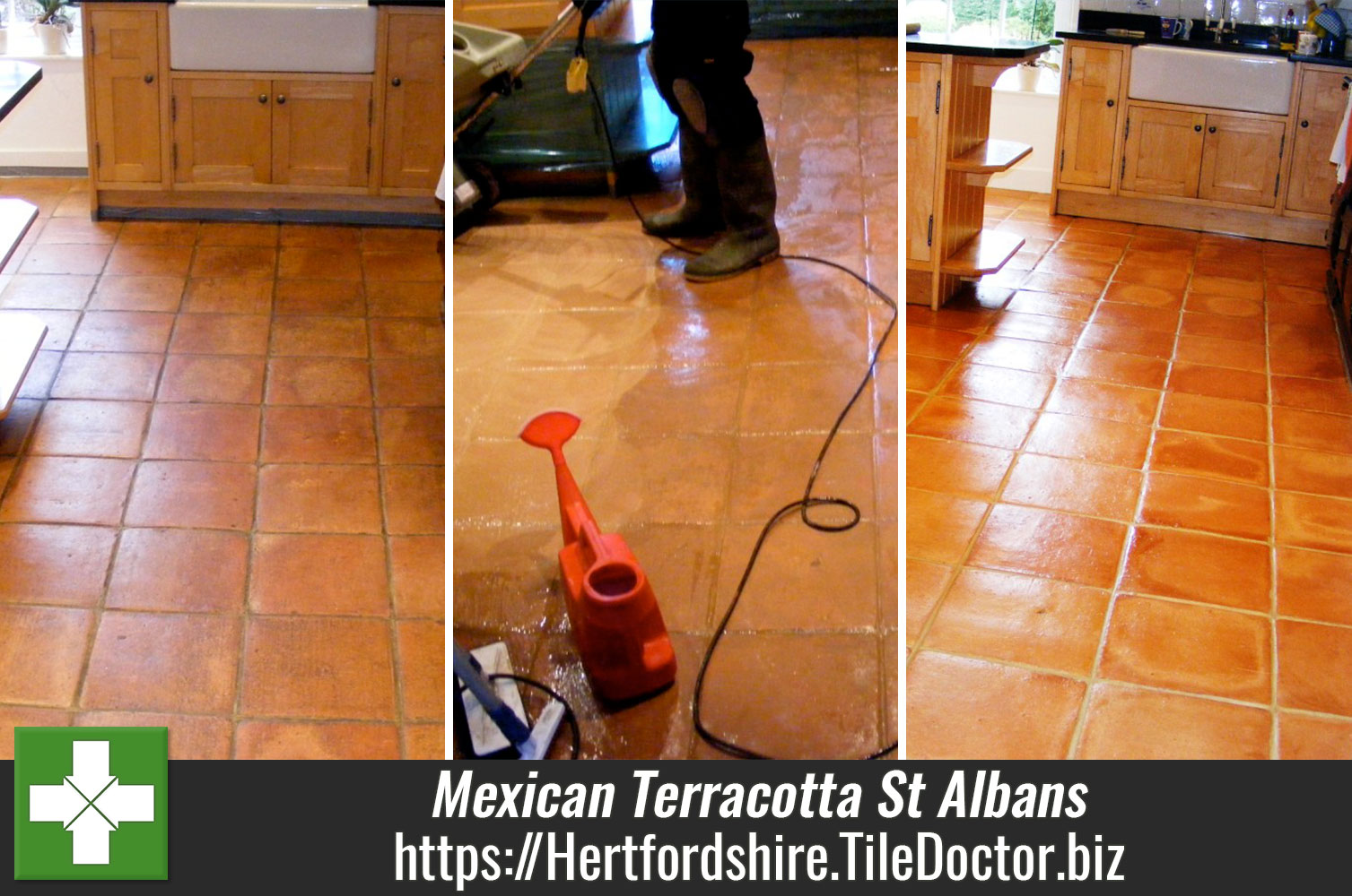 Cleaning Mexican Terracotta Tiles St. Albans