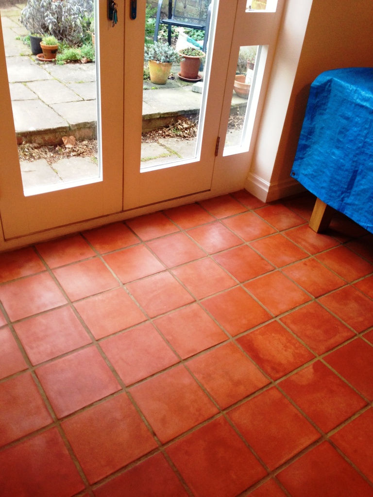Terracotta Floor After