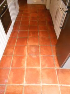 Terracotta Floor After Cleaning Fullwood