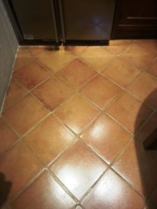 Terracotta Floor After Maintained Ampthill