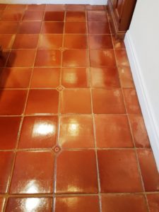 Mexican Terracotta Floor After Cleaning York