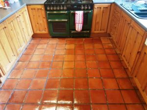 Terracotta Floor After Cleaning Milton Keynes