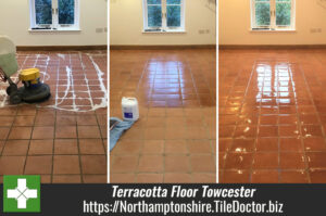 Terracotta Tiled Floor Renovation Towcester