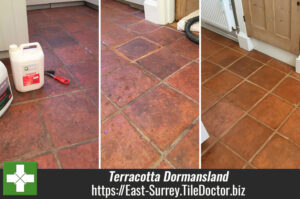 Terracotta Tiled Floor Renovated Dormansland